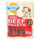 Good Boy Tender Beef Fillets Dog Treats 90g
