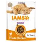 IAMS for Vitality Hairball Control Cat Food With Fresh Chicken 800g