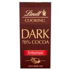 Lindt 70% Dark Cooking Chocolate Bar 200g