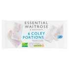 Essential 6 Frozen Coley Portions MSC, 552g