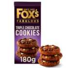 Fox's Biscuits Triple Chocolate Cookie 180g