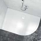 Nexa By Merlyn 25mm Offset Quadrant Low Level Right Hand White Shower Tray - 1200 x 900mm
