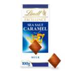 Lindt Excellence Caramel & Sea Salt Milk 100g