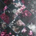 Arthouse Floral Collage Plum & Teal Wallpaper - 10.05m x 53cm