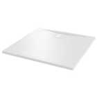 Nexa By Merlyn 25mm Square Low Level White Shower Tray - 900 x 900mm