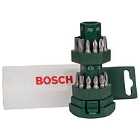 Bosch 25-Piece Screwdriver Bit Set - Green & White