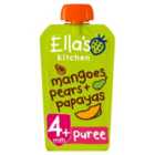 Ella's Kitchen Mangoes, Pears & Papaya Baby Food Pouch 4+ Months 120g