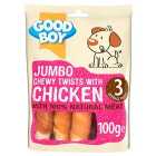Good Boy Jumbo Twisters with Chicken Dog Treats 100g
