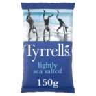 Tyrrells Lightly Sea Salted Sharing Crisps 150g