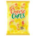Morrisons Cheese Curls 6 x 15g