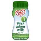 Cow & Gate 1 First Baby Milk Formula Liquid from Birth 200ml