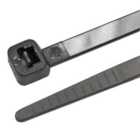 B&Q Black Cable tie (L)100mm, Pack of 200