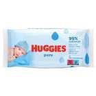 Huggies Pure 99% Water Baby Wipes 56 per pack
