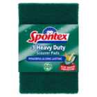 Spontex Heavy Duty Scourer Pads 3 per pack