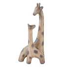 Resin Giraffe Mother and Child Ornament