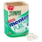 Mentos Gum Pure Fresh Spearmint Sugar Free Chewing Gum Bottle 50 Pieces 100g