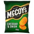 McCoy's Cheddar & Onion, 45g