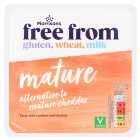 Morrisons Free From Mature Cheddar 200g