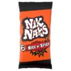 Nik Naks Nice 'N' Spicy Multipack Crisps 6 Pack 6 x 25g