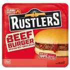 Rustlers Flame Beef Burger 156g