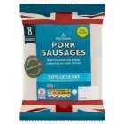 Morrisons 50% Less Fat Pork Sausages 400g
