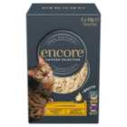 Encore Cat Pouches, Chicken Selection in Broth 5 x 50g