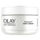Olay Anti-Wrinkle Firm & Lift Moisturiser Night Cream 50ml