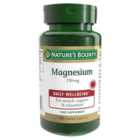 Nature's Bounty Magnesium Supplement Tablets 250mg 100 per pack