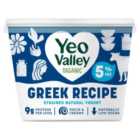 Yeo Valley Organic Greek Recipe 5% Strained Natural Yogurt 450g