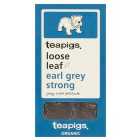 teapigs organic earl grey strong loose leaf 100g