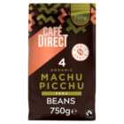 Cafedirect Fairtrade Organic Machu Picchu Peru Coffee Beans 750g