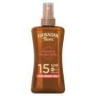 Hawaiian Tropic Protective SPF 15 Dry Oil Sunscreen Spray 200ml