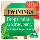 Twinings Peppermint & Strawberry Fruit Tea 20 per pack