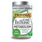Twinings Cold In'fuse Metabolism with Watermelon, Apple and Zinc 12 per pack