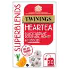 Twinings Superblends Heartea with Blackcurrant, Rosemary and Honey 20 per pack