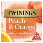 Twinings Peach & Orange Fruit Tea 20 per pack