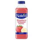 Naked Strawberry & Banana Smoothie 750ml