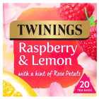 Twinings Raspberry & Lemon Fruit Tea 20 per pack