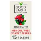 Good Earth Teabags Hibiscus, Rose & Sweet Berries 15 per pack