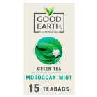 Good Earth Teabags Moroccan Mint & Green Tea 15 per pack