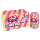 Barr American Cream Soda 6 x 330ml