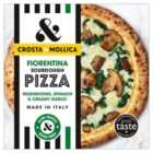 Crosta & Mollica Fiorentina Sourdough Pizza with Mushrooms & Spinach 443g