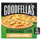 Goodfella's Stonebaked Thin Chicken Pizza 365g