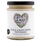 Lucys Dressings Garlic & Black Pepper Mayonnaise 240g