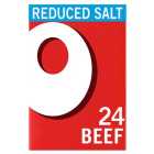 Oxo 24 Reduced Salt Beef Stock Cubes 142g