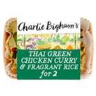 Charlie Bigham's Thai Green Chicken Curry with Rice for 2 805g