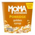 MOMA Golden Syrup Jumbo Oat Porridge Pot Gluten Free 70g