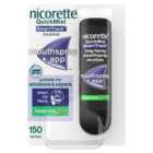 Nicorette Quickmist Smarttrack Mouthspray + App 150 Sprays 150 per pack