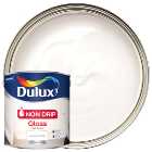 Dulux Non Drip Gloss Paint - Pure Brilliant White - 2.5L