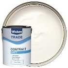 Wickes Trade Contract Matt Emulsion Paint - Pure Cotton - 5L